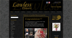 Desktop Screenshot of lawlessflowers.com